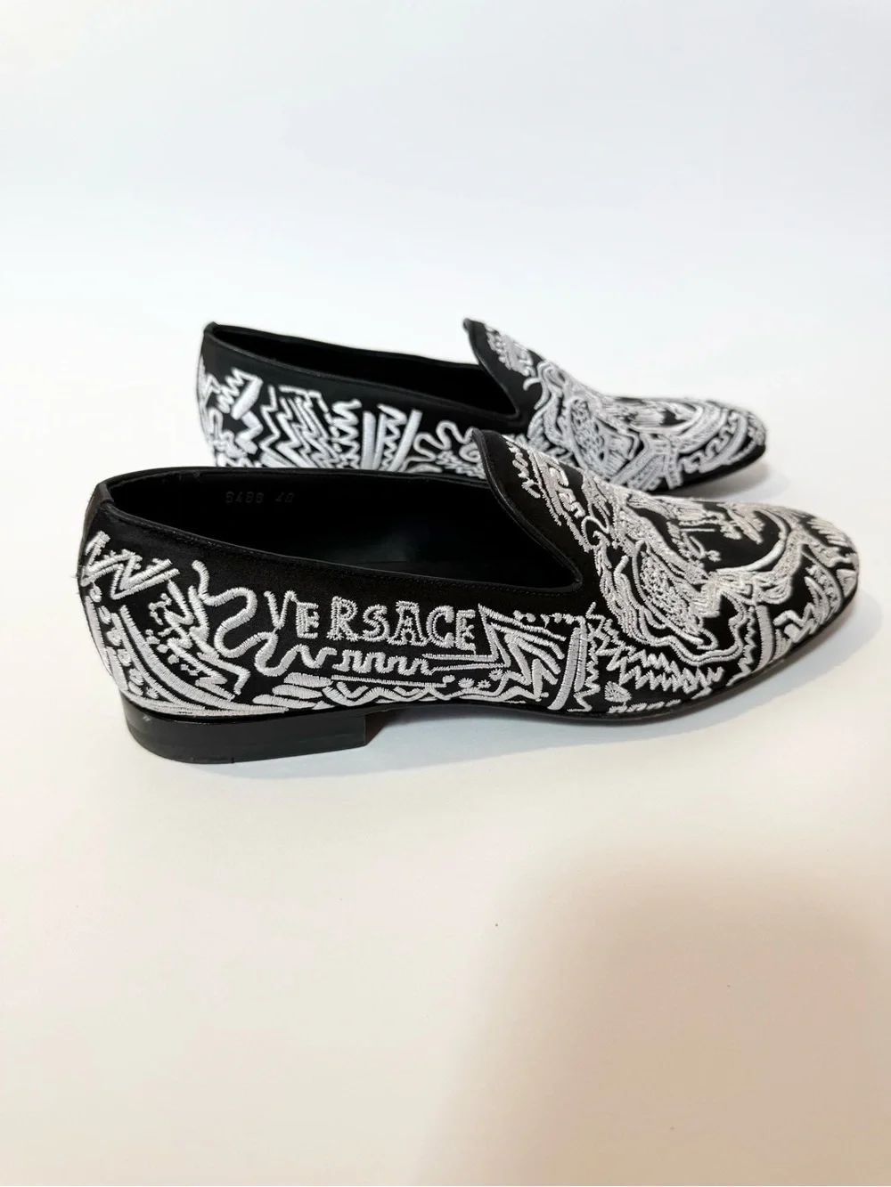 Versace black white